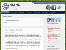 Tablet Screenshot of glsml.co.uk